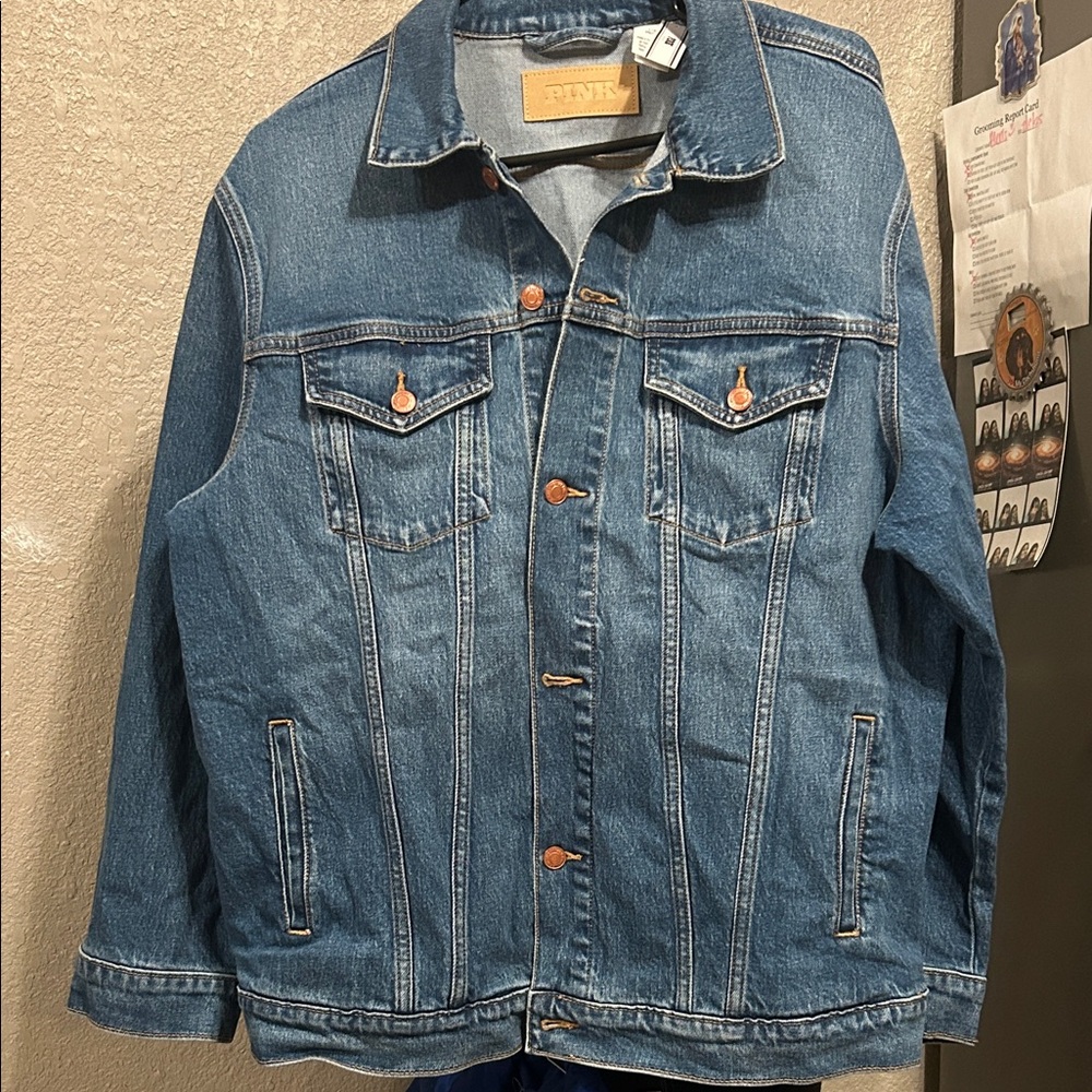 VS Pink Denim Jacket